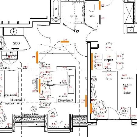 Apartamento A Village, Pres Des Pistes, Wifi, Parking Inclus - Fr-1-562-23 Courchevel