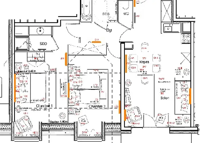 Daire A Village, Pres Des Pistes, Wifi, Parking Inclus - Fr-1-562-23 Courchevel